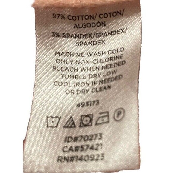 LOFT Pale Pink Riveria Bermuda Shorts Size 6 ~Inseam 5.5 Inches - Picture 9 of 9